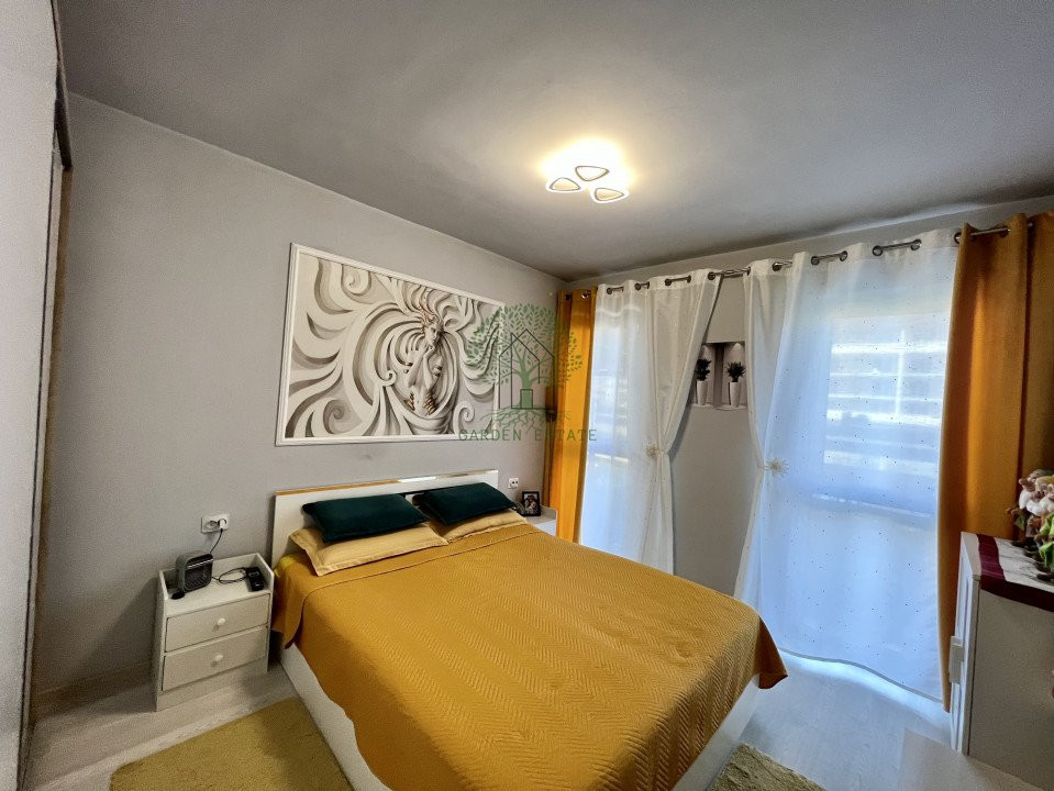 Apartament cu 3 camere + gradina + parcare, Floresti